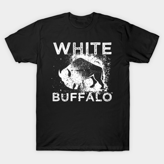 White Buffalo Grunge T-Shirt by scallywag